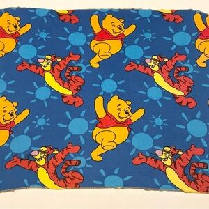 Vintage Winnie The Pooh Fleece Blanket Tigger